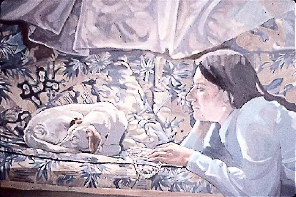 Dana and Prudence, National Portrait Awards runner-up, 1984